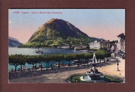 LUGANO - Quai - 1916