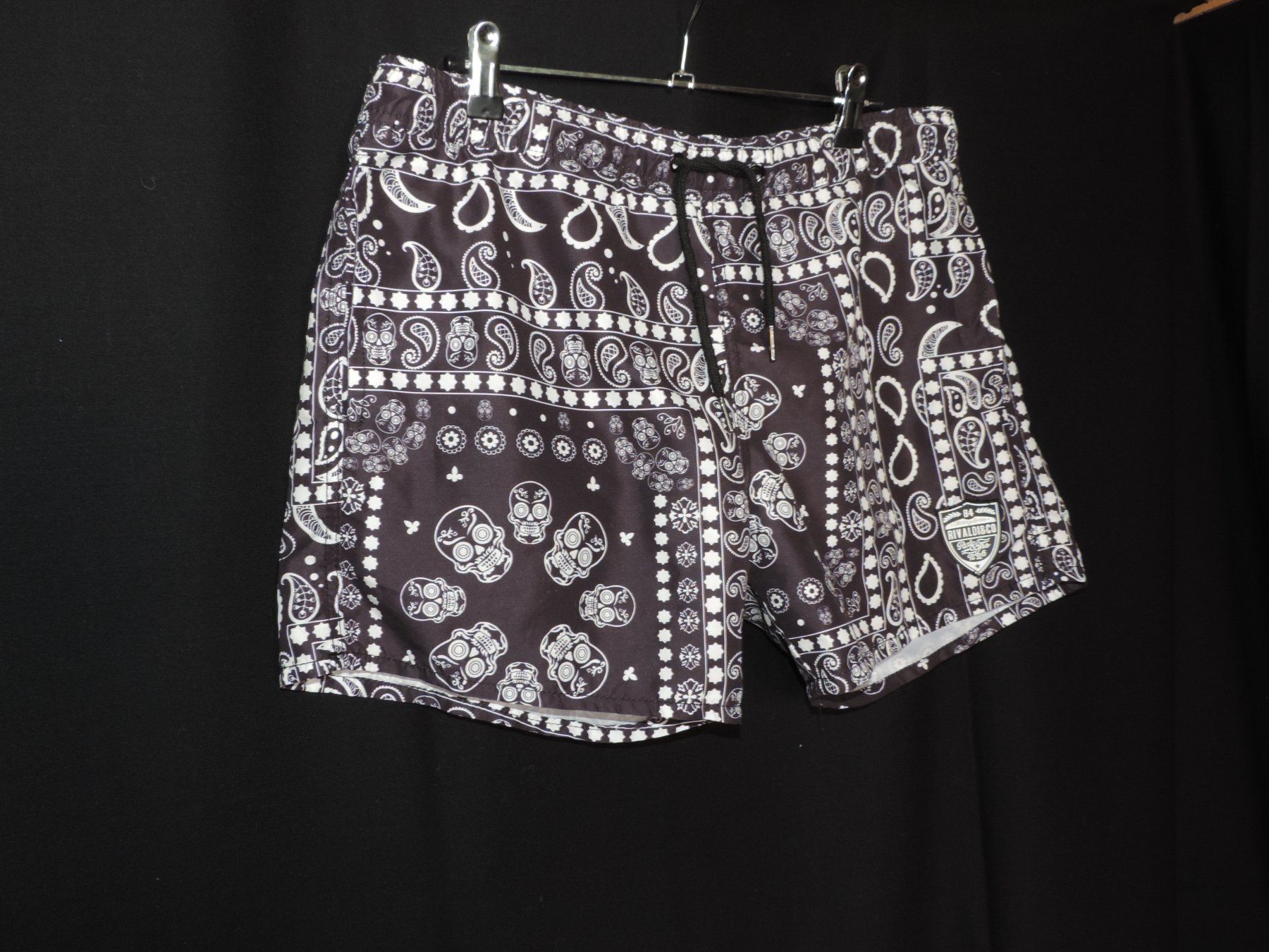 Costumi da bagno: short de bain bandana noir Rivaldi – Usato da Genève venduto da Axelle333 4