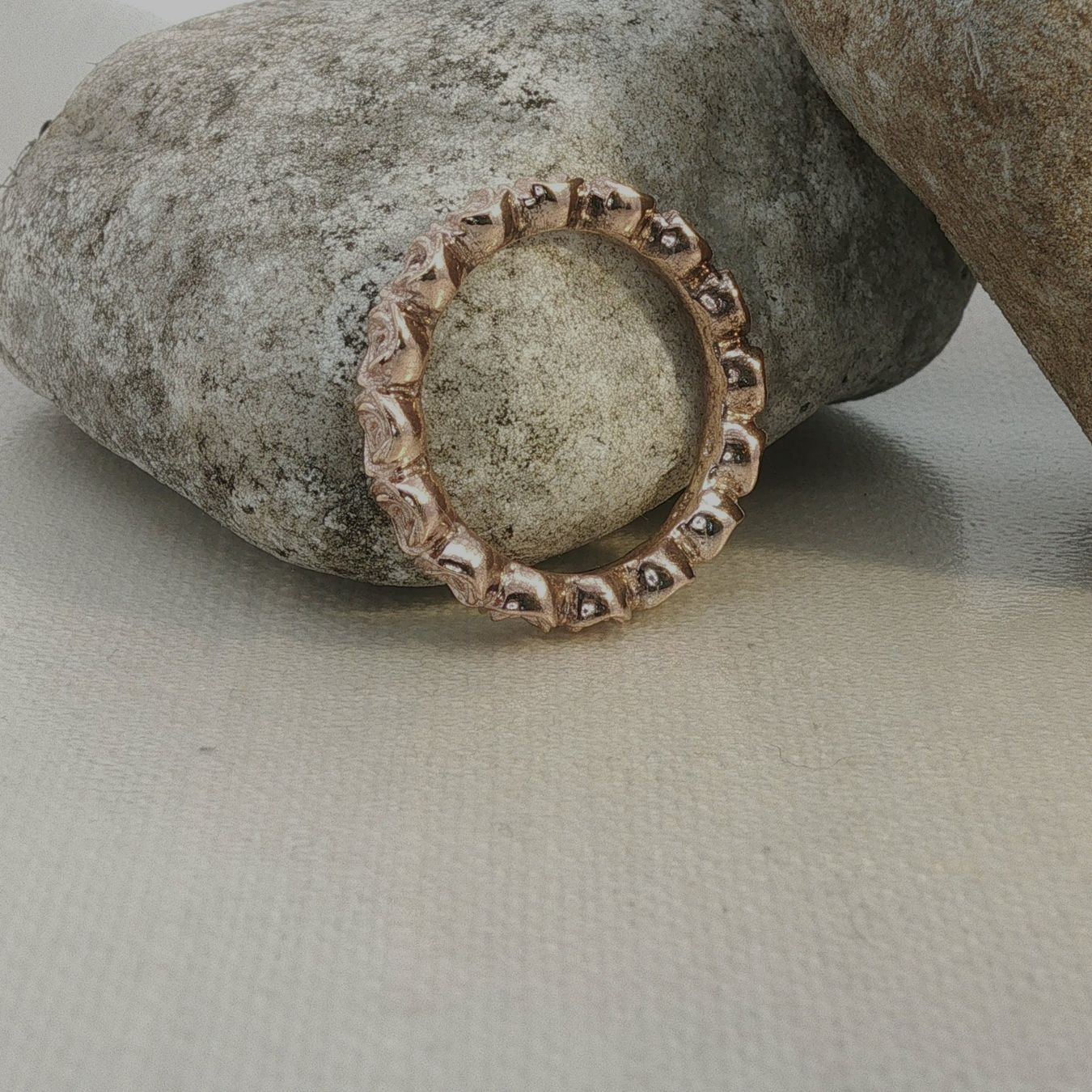 Olga Ribler Anelli: Floral Ring Silber rosevergoldet Grösse 55 – Nuovo (secondo la descrizione) da Luzern venduto da Schmuckoutlet 5