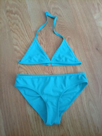 Bikini Mädchen türkis Grösse 140 