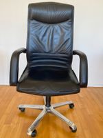 Bürostuhl Girsberger mit komfortablem Nappaleder