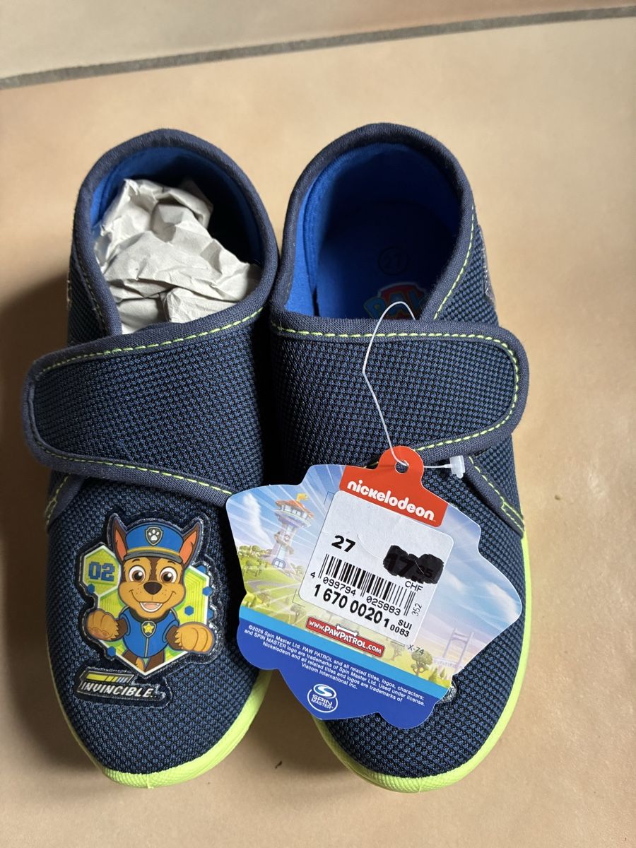 Dosenbach Scarpe per ragazzi: Chausson pat patrouille  – Nuovo e nell'imballaggio originale da Berlens venduto da aye_lf66 1
