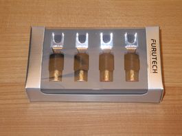 HIGH-END FURUTECH FT-211 KABELSCHUHE - RHODIUM— NEU!