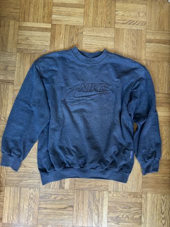 Nike Grey Sweatshirt - Vintage