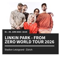 STEHPLATZ VORNE - Linkin Park vom 30.6.26 Letzigrund
