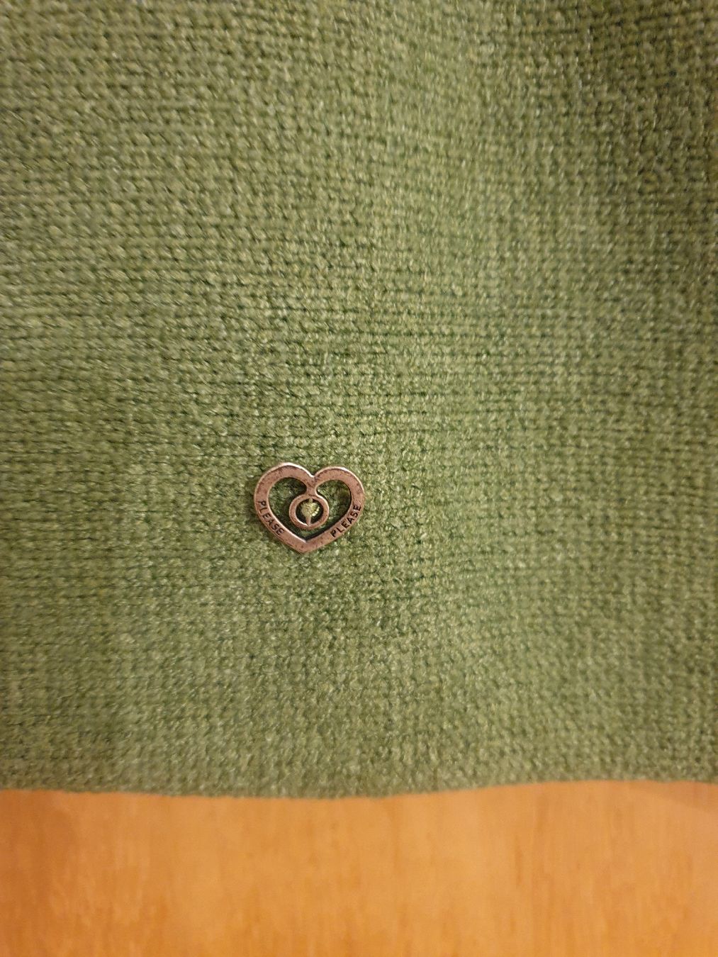 Maglioni & Felpe: Pull, 38, PLEASE vert , col montant, viscose, polyester – Usato da Neuchâtel venduto da Verenas12 4