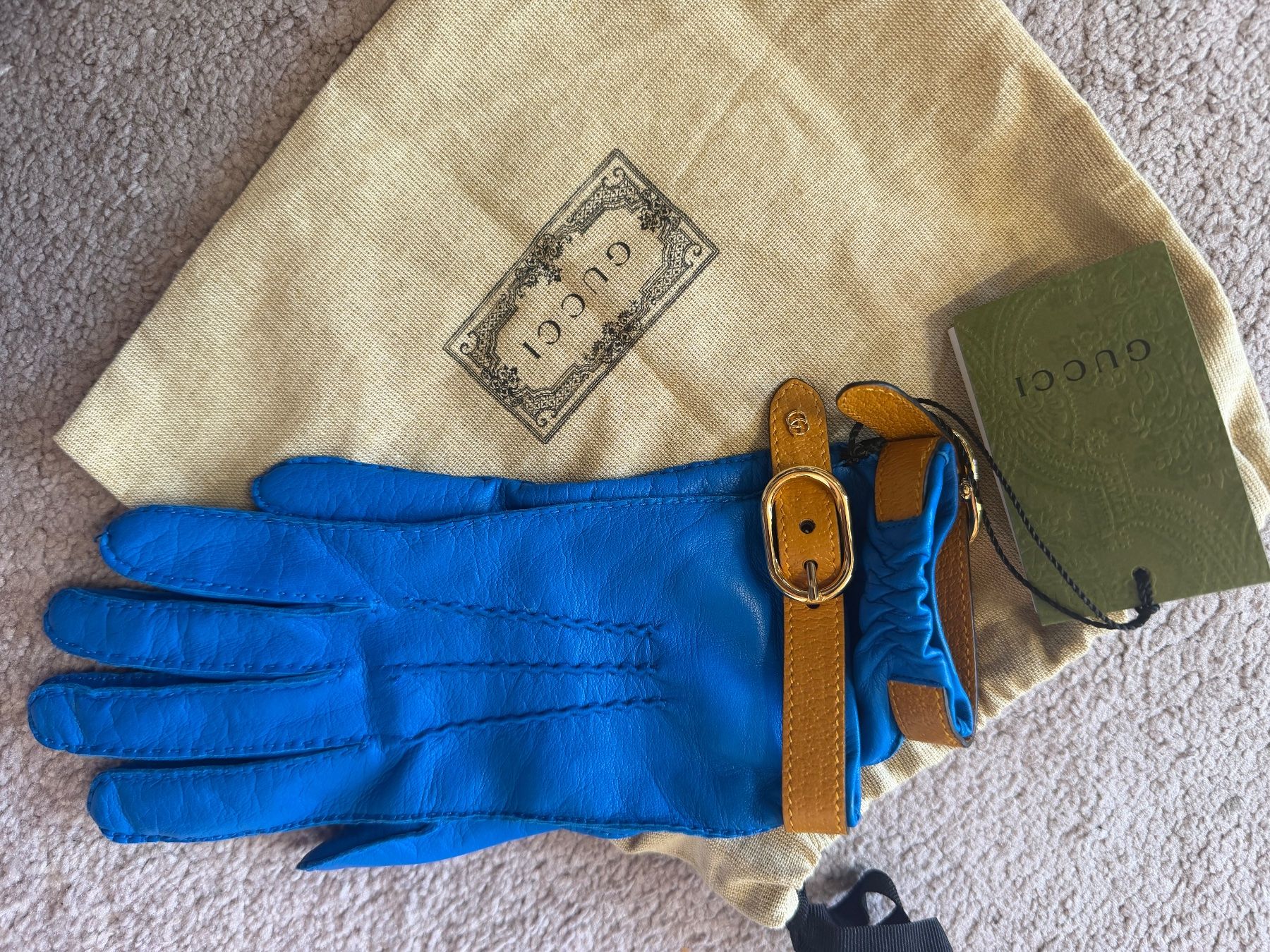 Gucci Guanti & manicotti: Gucci Lederhandschuhe neu – Usato da Zürich venduto da SecondhandZurich 1