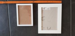 2 Fotorahmen weiss, Ikea