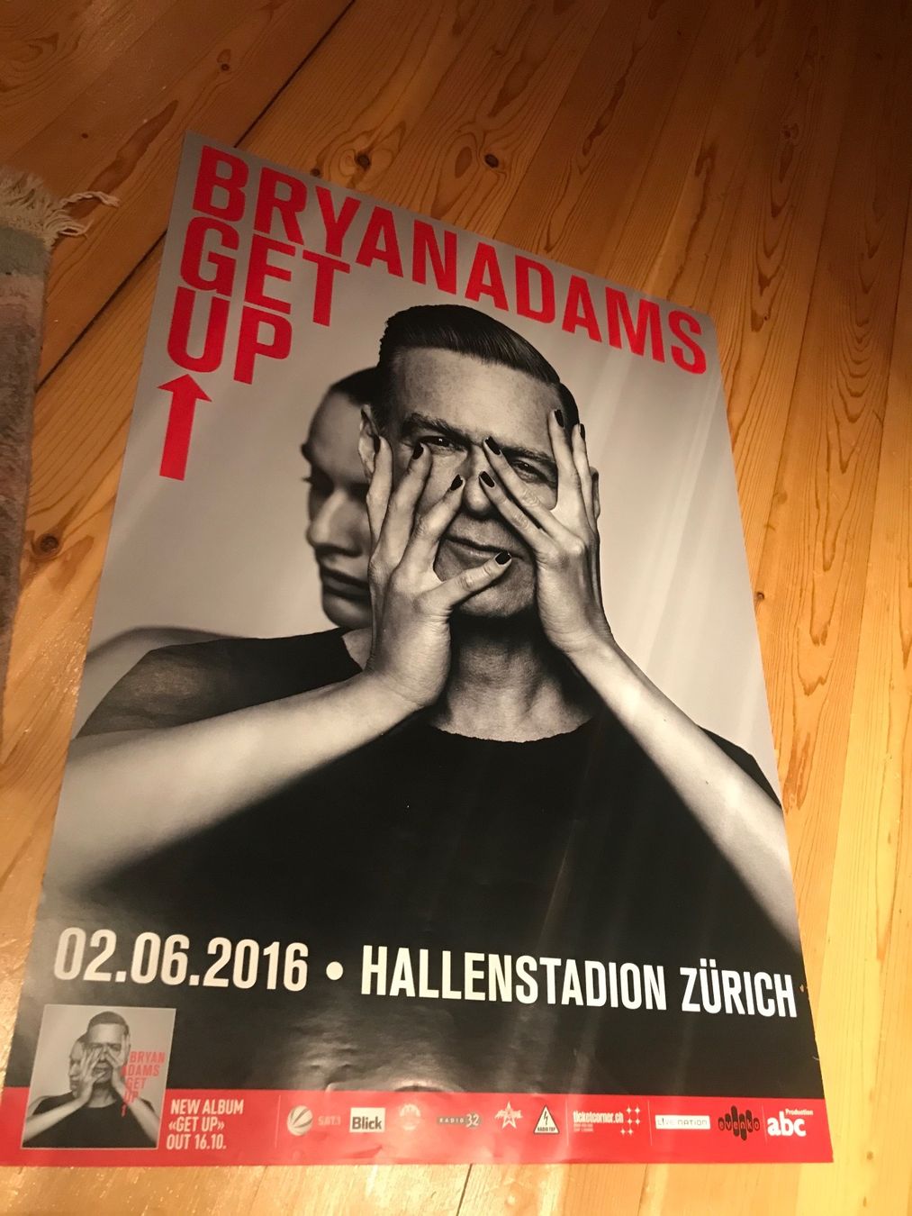 Foto & Immagini: Bryan Adams 4 Orginal Konzert Poster – Usato da Basel venduto da Stars12355 4