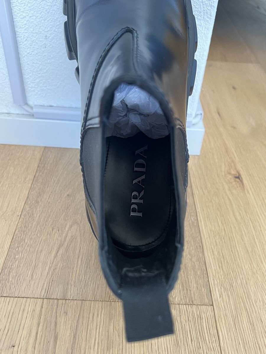 Prada Herrenschuhe: Prada Monolith Herrenstiefel Größe 6.5, 40/41 – Neu (gemäss Beschreibung) aus Zürich von men_5kyy 2