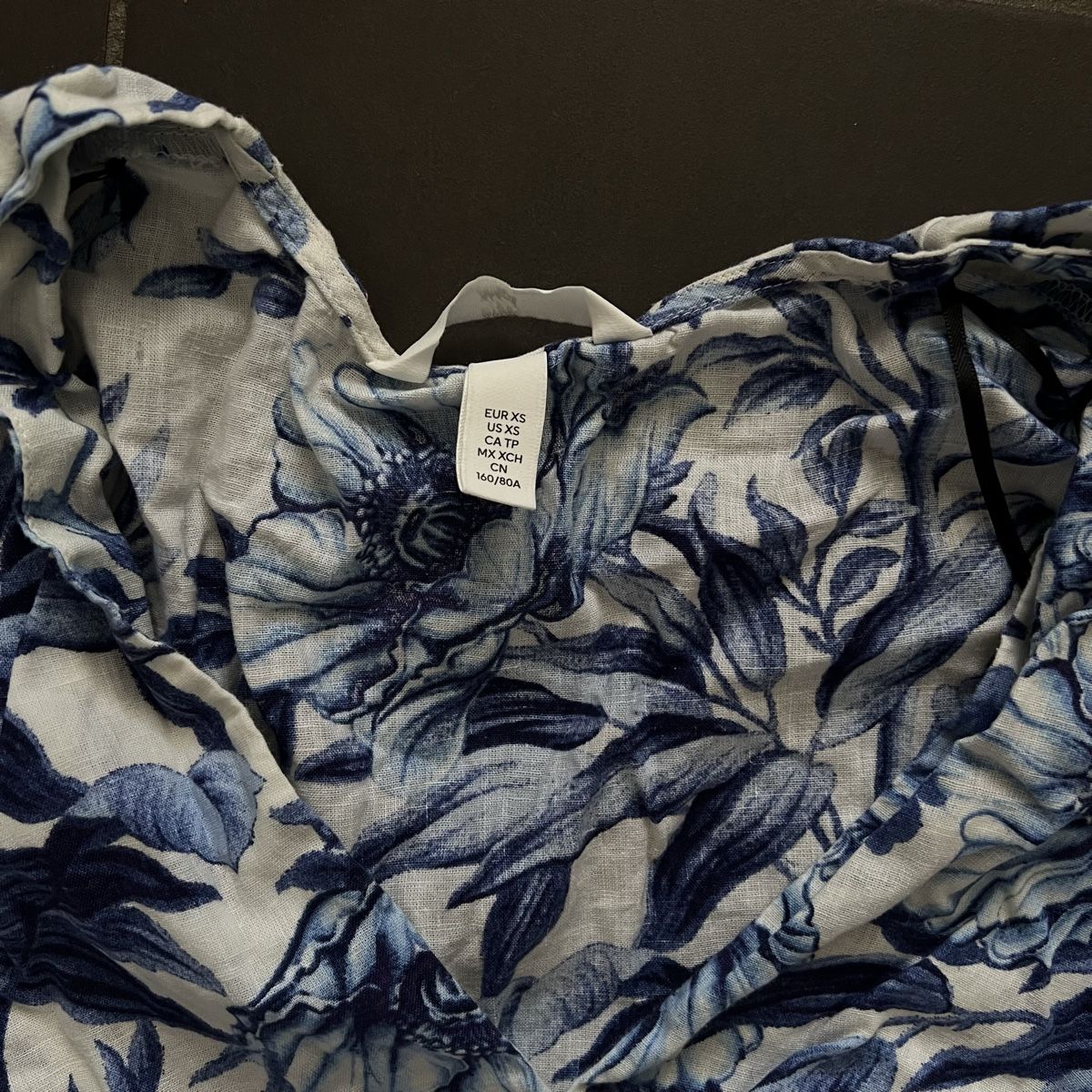 H&M Lotti di vestiti: Blumiges Leinen-Set 2-Teiler XS/S – Usato da Dübendorf venduto da bambus01 2