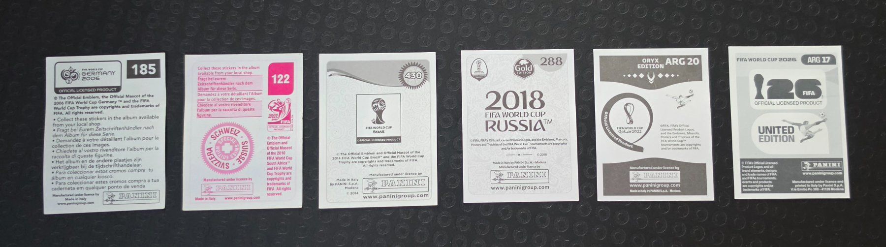 Panini Carte collezionabili: Lionel Messi sticker World Cup 2006 - 2026 Swiss Edition – Nuovo (secondo la descrizione) da S. Antonino venduto da simo10 1