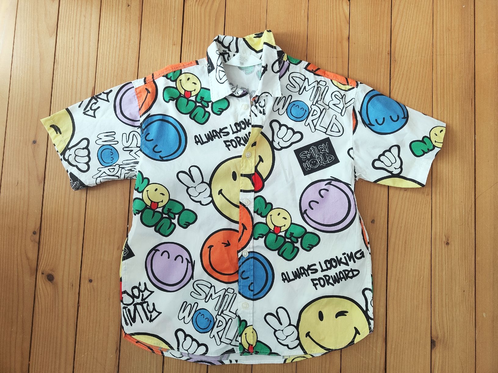 H&M Camicie, T-shirt & Polo: Cooles Kurzarm Hemd Gr.128 – Usato da Zürich venduto da aendiiii