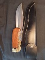 Grand couteau de chasse Léopard