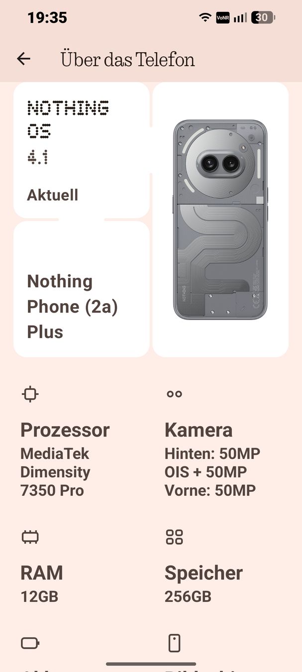 Nothing Handys / Smartphones: Nothing Phone 2a plus 256GB – Neu (gemäss Beschreibung) aus Hitzkirch von kiaopirus 2