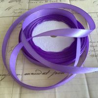 Satin Band Ruban 20 Meter lila Satinband violet