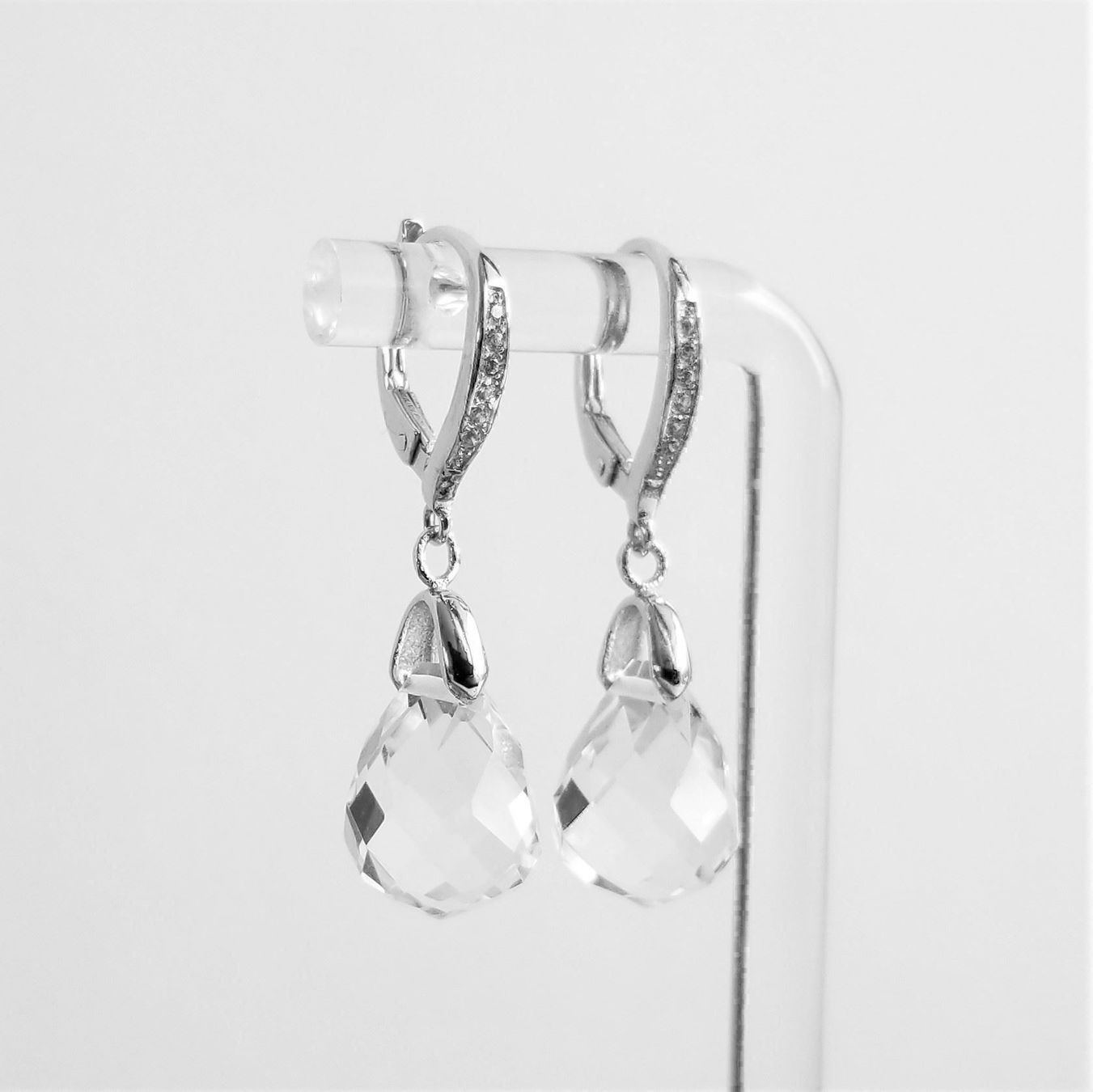 Orecchini pendenti & Orecchini a lobo: Montalin 925 Silber Ohrringe Briolettes – Nuovo e nell'imballaggio originale da Zürich venduto da Montalin2