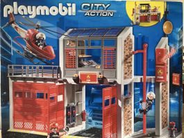 Playmobil Feuerwehr 9462, grosse Feuerwache city action