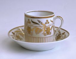Tasse & Untertasse aus dem frühen 19. Jahrhundert*****