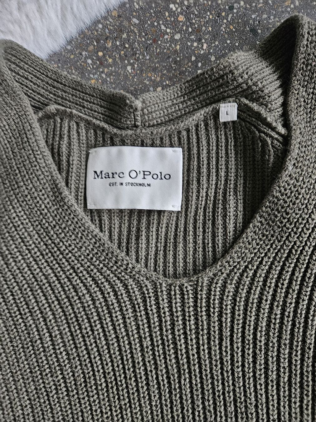 Pullover & Sweatshirts: Marc O'Polo Pullover oliv Grösse L – Neu (gemäss Beschreibung) aus Anwil von moosmat 4