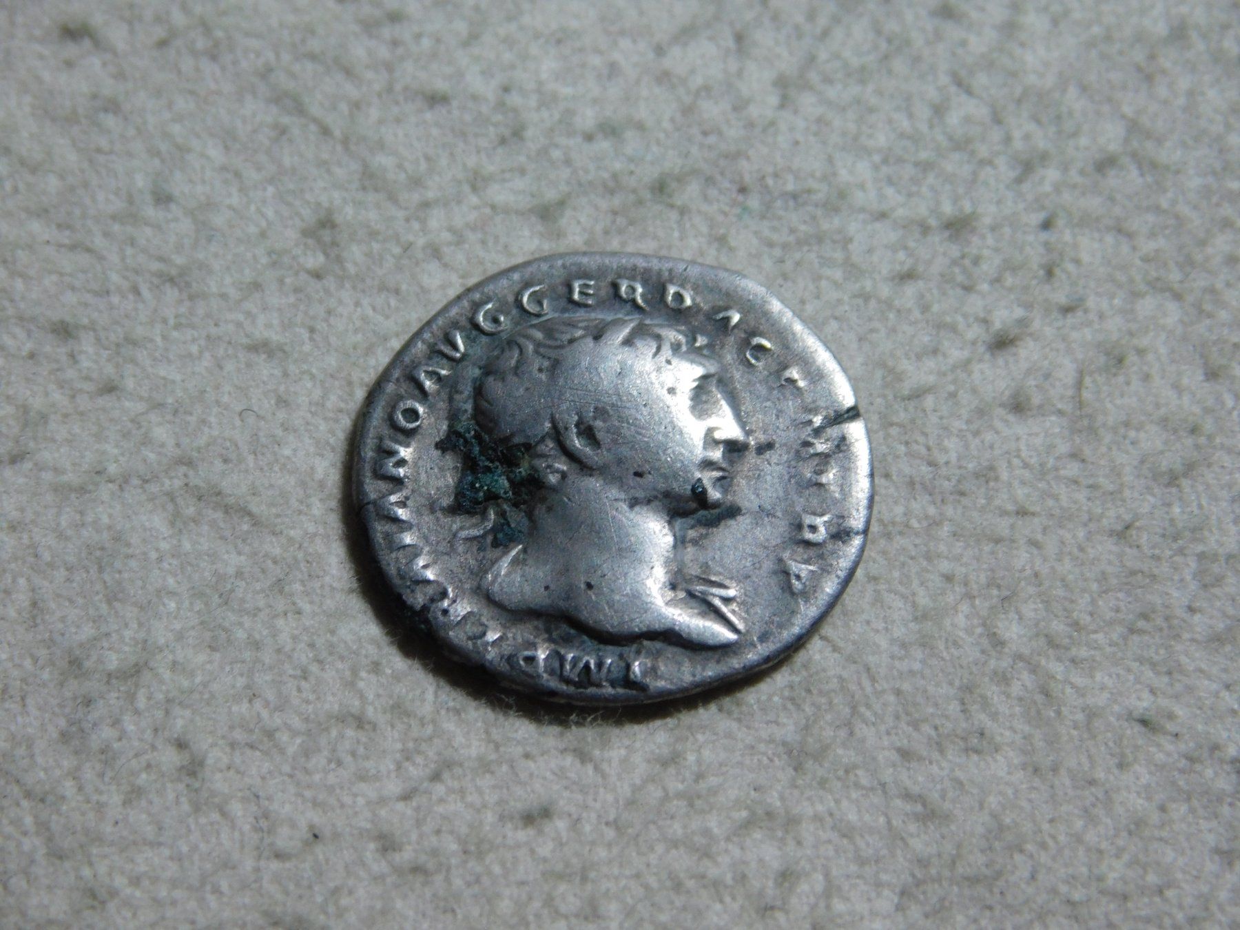 Tutti le monete: Rom: Whs. Denarius Trajan, Silber, 103 - 111 n.Chr – Usato da Solothurn venduto da Mi-cardo 1
