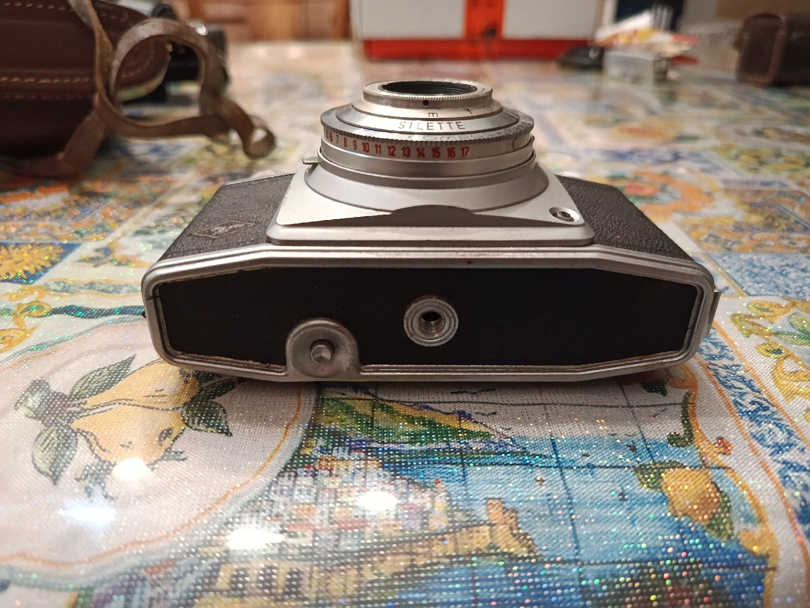 Agfa Fotocamera: Agfa Silette Compur-Rapid Vintage Camera With Case – Usato da Riva San Vitale venduto da Stekri 8