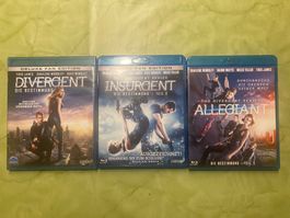 Divergent Die Bestimmung 1-3 Blu-ray