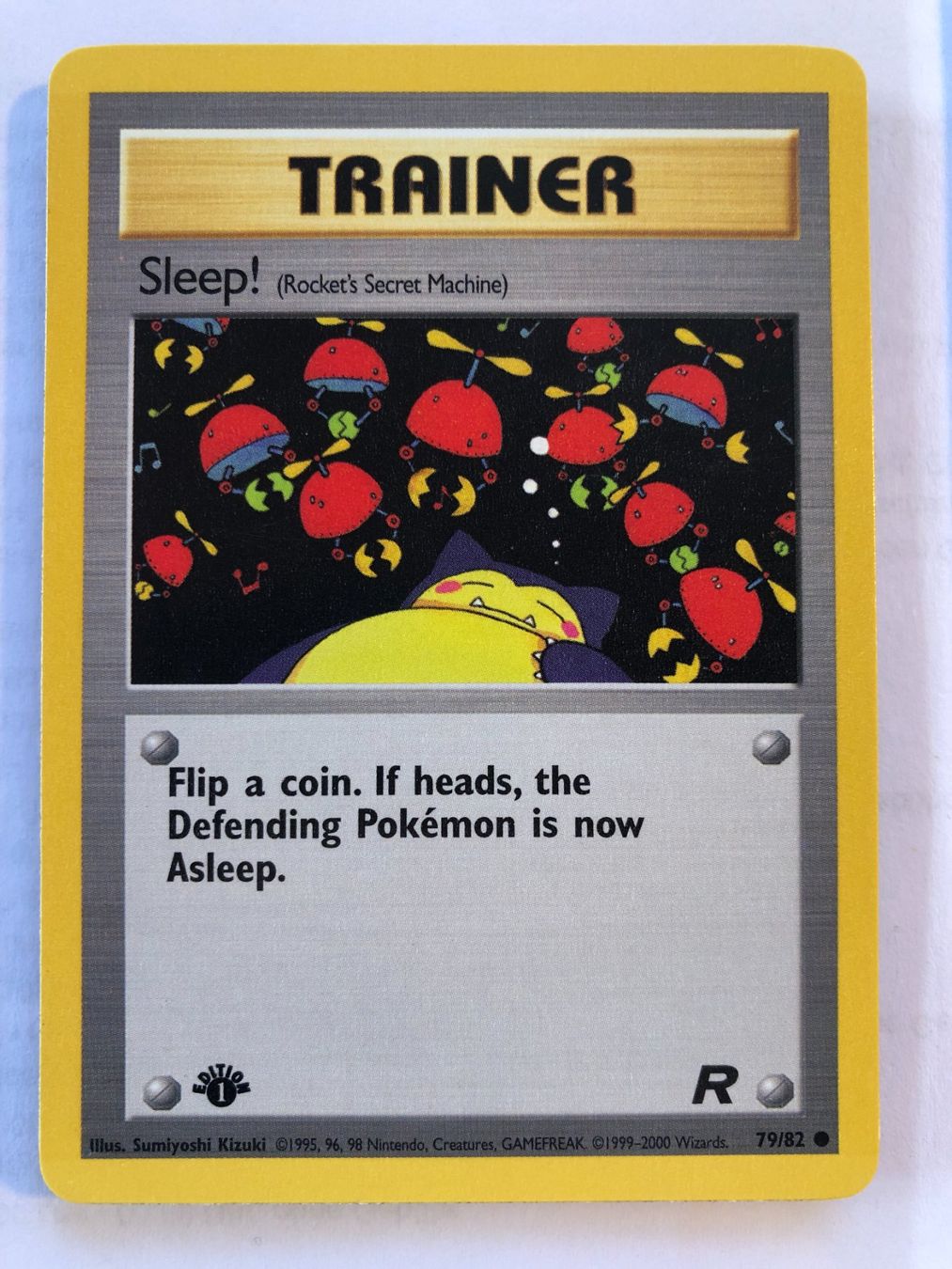 Carte collezionabili: Sleep! 1st Team Rocket - MINT - ab 1.- – Usato da Giubiasco venduto da dan_pr8b