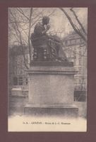 GENEVE - Statue J.-J. Rousseau