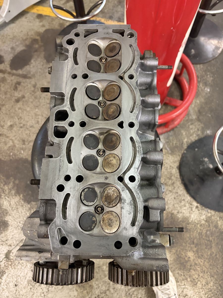 Tutti pezzi di ricambio auto: Toyota 4-AGE Zylinderkopf  – Usato da Tann venduto da Corolla70-74 3