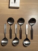 6 POTT Dessertlöffel•Hugo Pott 2727