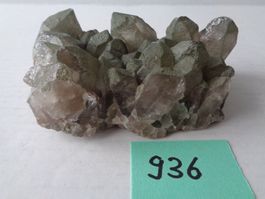 Bergkristallgruppe mit Chlorit ?