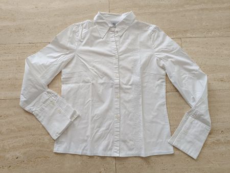 Weiße Bluse / Servicebluse Nadia Nardi Gr. 36