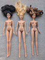 3 vintage Barbie-Puppen - 3 poupées Barbie vintage