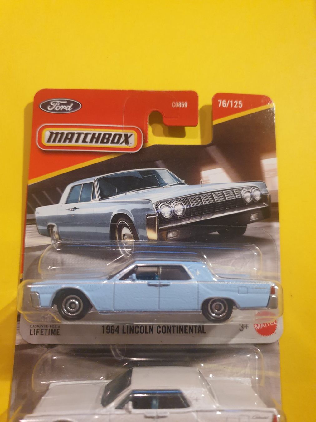 Matchbox Voitures modèles: 2 x Matchbox 1964 LINCOLN CONTINENTAL – Neuf avec emballage d'origine à Oftringen par Rotor 2