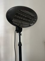 BS 55 Wickeltisch-Heizstrahler schwarz 2000 Watt 