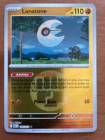 Pokemon Lunatone Reverse (Versand gratis)