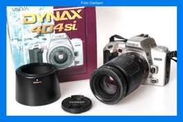 Minolta DYNAX 404si + Tamron 80-210mm