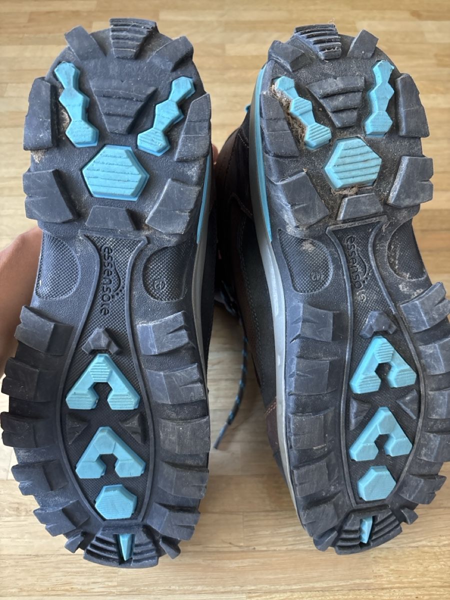 Decathlon Scarpe da uomo: Hiking Boots Brown/Blue Size 42 Used – Usato da Genève venduto da Ellentxen 6