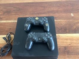 Sony PlayStation 4 Slim PS4 + 2 Controller