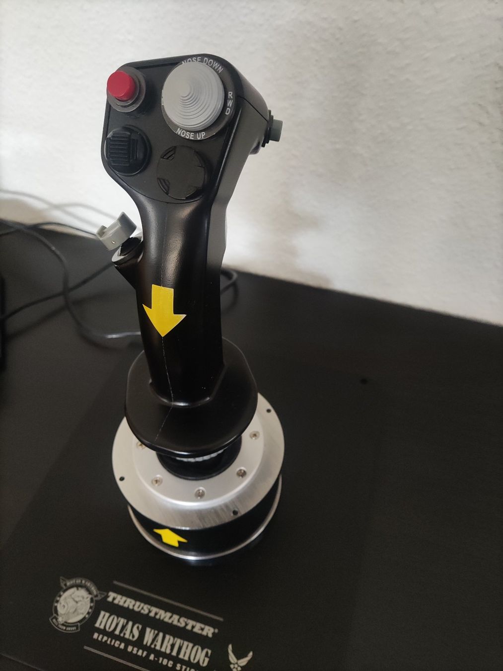 Thrustmaster Controller: Thrustmaster HOTAS Warthog Joystick - So gut wie neu! – Usato da Zürich venduto da stecardo 3
