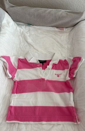GANT Polo-Shirt pink-weiss gestreift Neu