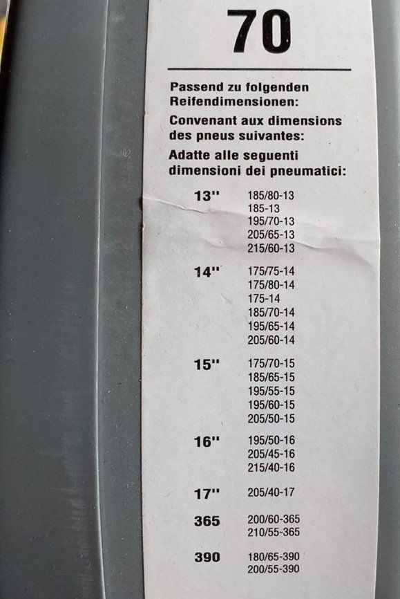 Catene da neve: Schneeketten assyst Gr.70 – Usato da Rieden AG venduto da willy52 2