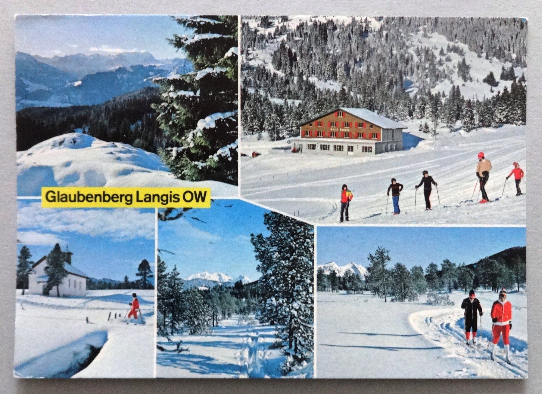 Cartes postales: Glaubenberg Langis OW – Défectueux à Fétigny par Billy2miny