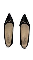 TOD's CalfHairBallerinas, schwarz, Gr. 40 1/2 guter Zustand