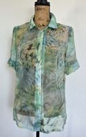 Sommerbluse, Gr. 38, Transparent - Sommerlich!