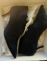Windsor Booties, Gr 40, Wildleder, navy, NP 789CHF