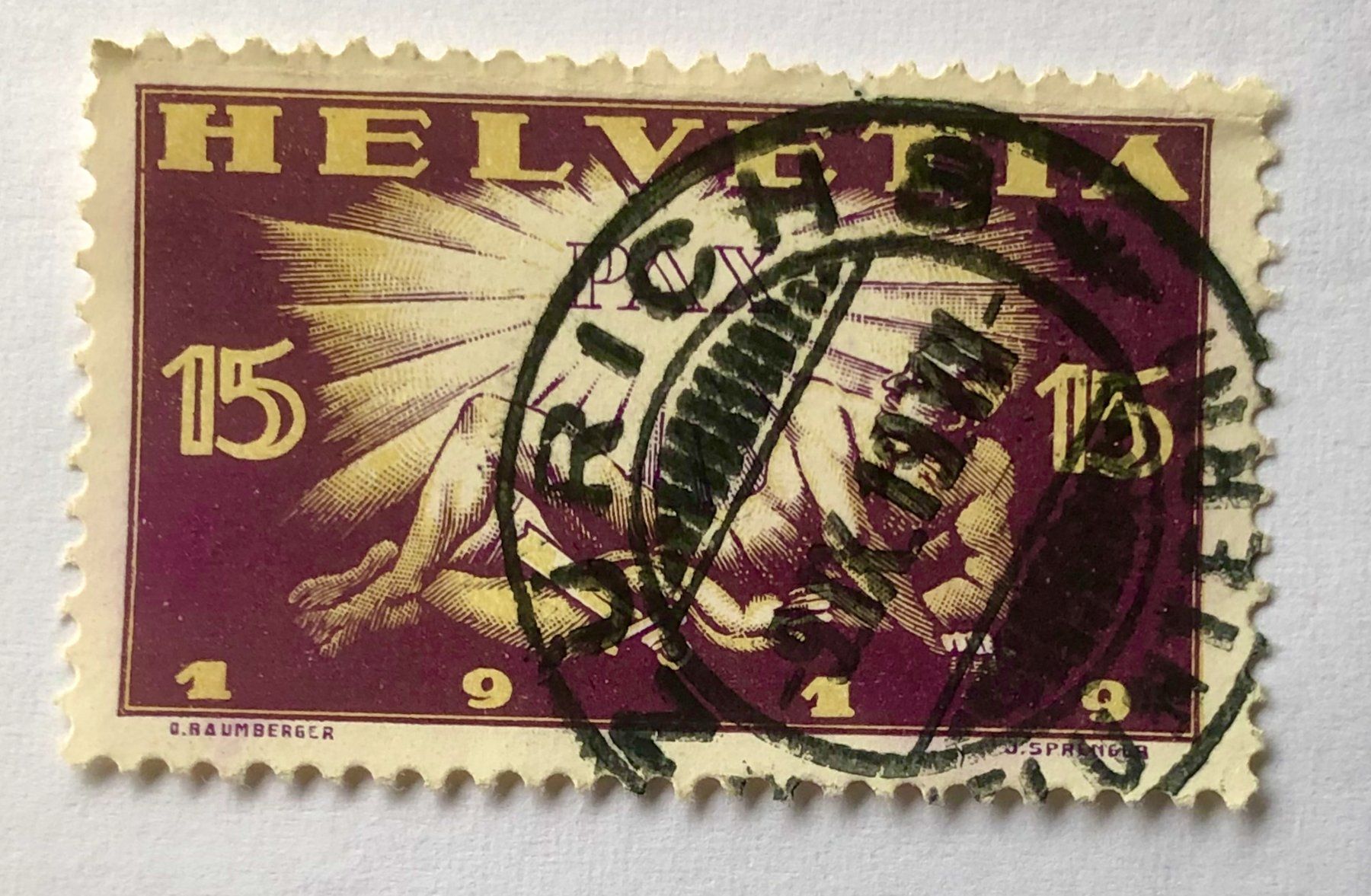 Alle Briefmarken: Nr.145 mit Stempel  Zürich – Gebraucht aus Aarau von Billa007