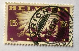 Nr.145 mit Stempel  Zürich