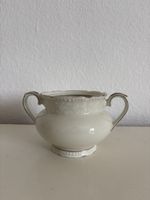 Hans Sugar Bowl Porcelain Gold Trim Vintage Retro